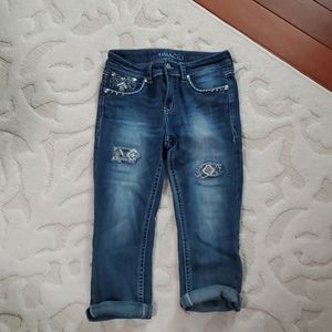 Grace in LA embellished jeans